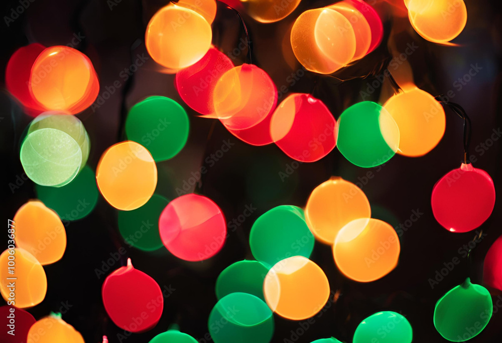 background of colorful christmas lights background of colorful christmas lights