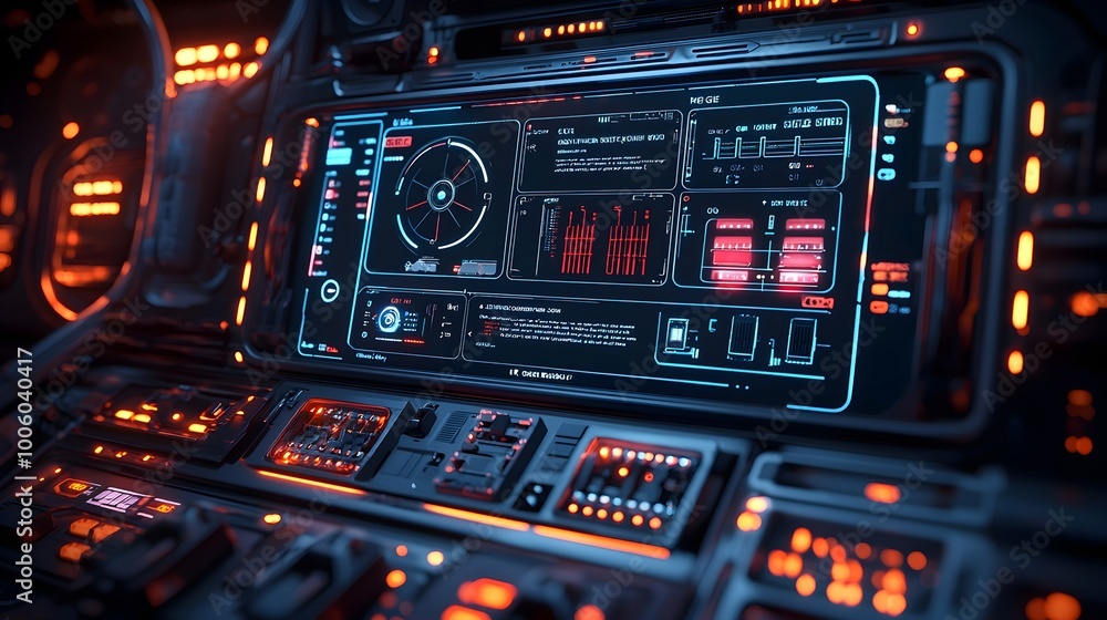 Futuristic Car Interface Futuristic Car Interface