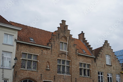 belgica, edificios, paisaje