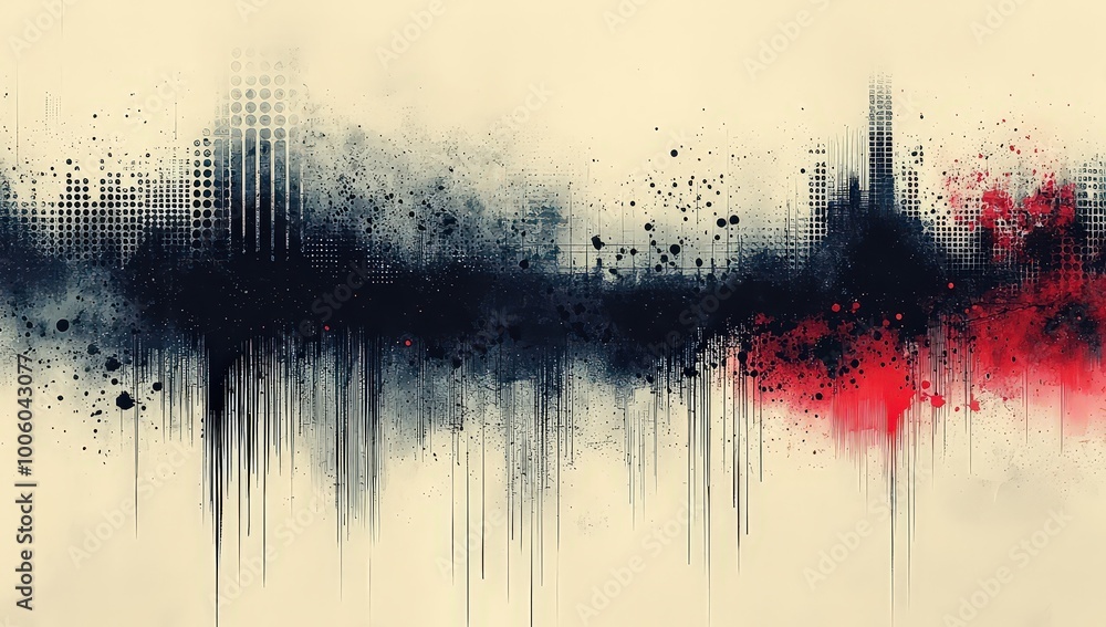 A grunge halftone pattern on an off-white background, with ink splotches and a dot-matrix effect. A grunge halftone pattern on an off-white background, with ink splotches and a dot-matrix effect.