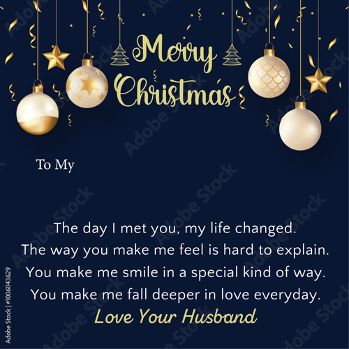 christmas Message Card design shineon 2024