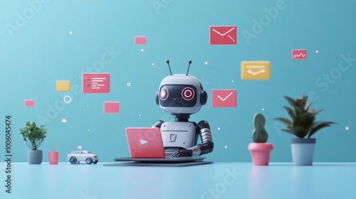 A small business leveraging AI to automate follow-up emails and personalize customer outreach, increasing sales efficiency and customer engagement.