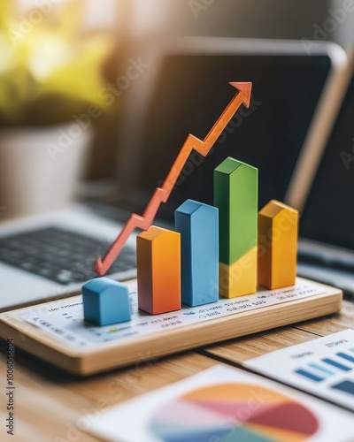 A social media sales growth report showing year-over-year increases in revenue, driven by targeted ads and influencer partnerships.