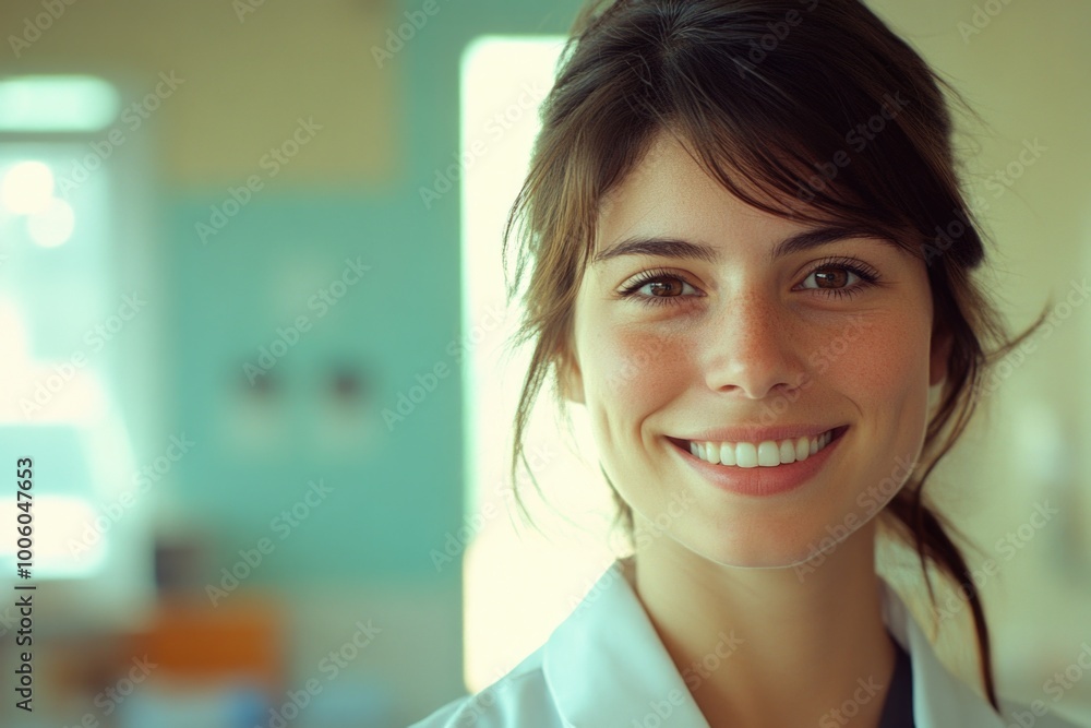 Scientist Smiling Scientist Smiling