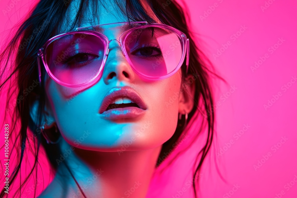 A captivating portrait of a supermodel in the midst of a fashion photoshoot, exuding confidence and style, captured in a professional setting A captivating portrait of a supermodel in the midst of a fashion photoshoot, exuding confidence and style, captured in a professional setting