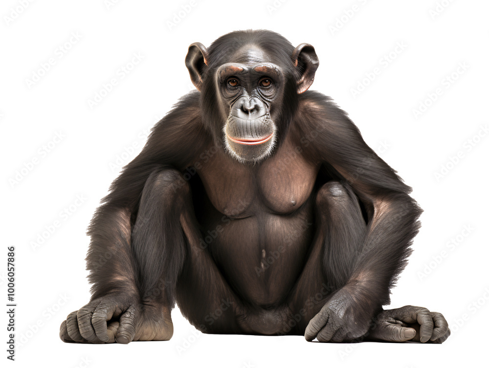 a monkey sitting on the floor a monkey sitting on the floor