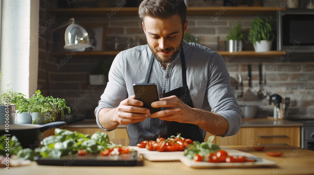 Food blogger make new vlog Food blogger make new vlog