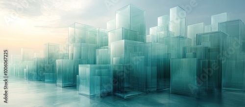 Glass Cityscape