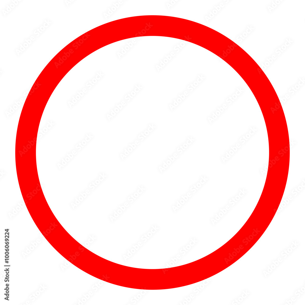 Stop round road traffic icon flat design for project vector Stop round road traffic icon flat design for project vector