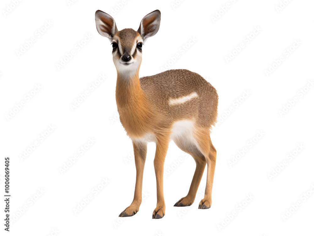 a deer standing on a white background a deer standing on a white background