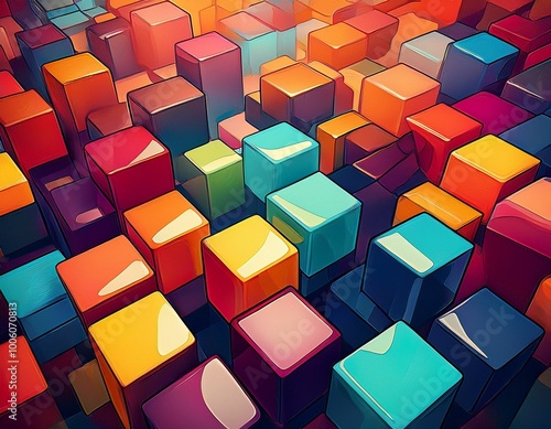 Colorful cubes