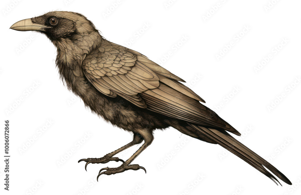 Obraz premium PNG Brid drawing animal sketch.