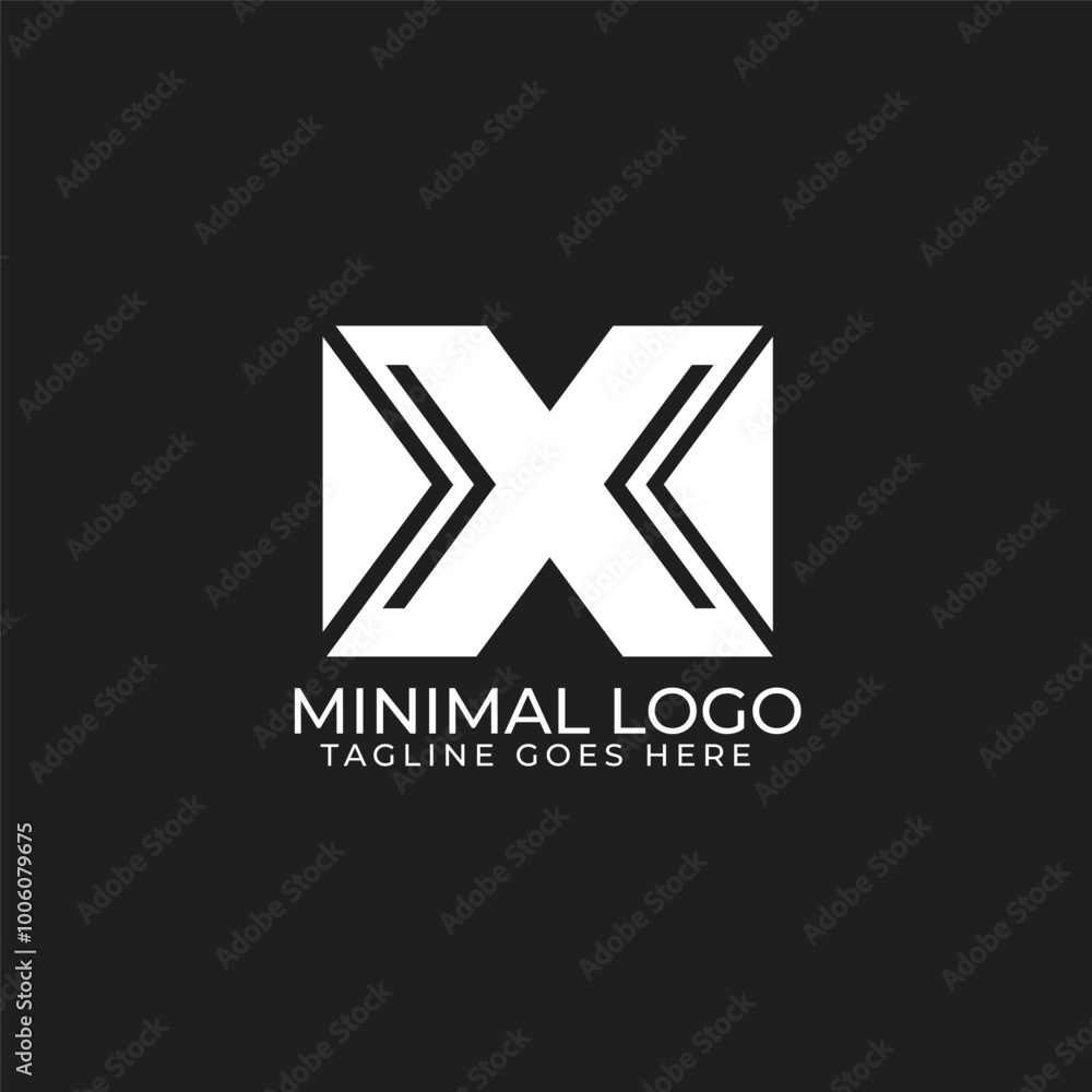 bold and clean minimal x letter logo idea bold and clean minimal x letter logo idea