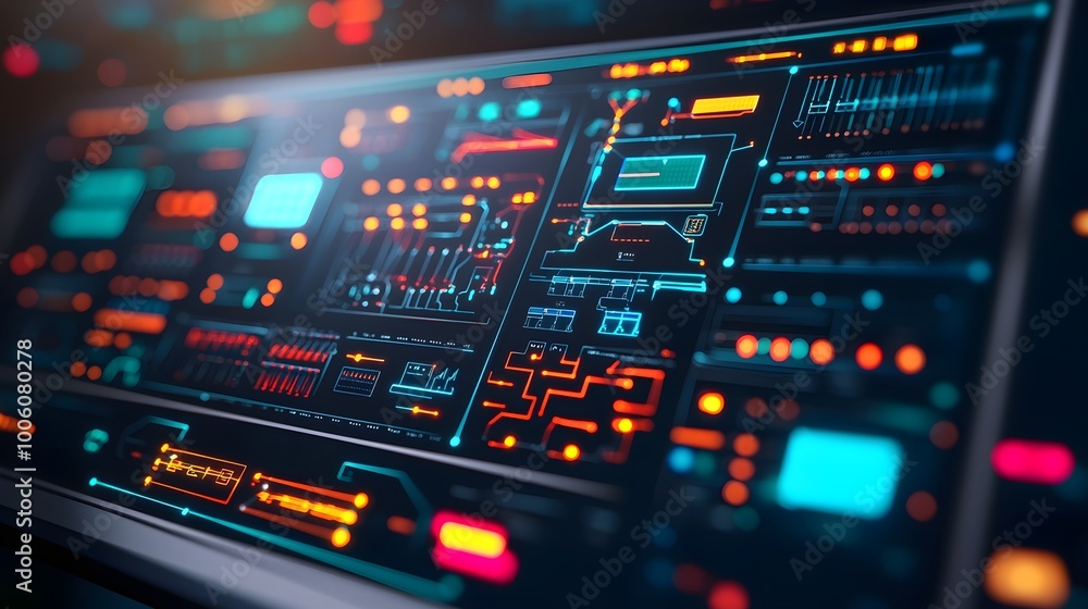 Futuristic Technology Interface Futuristic Technology Interface