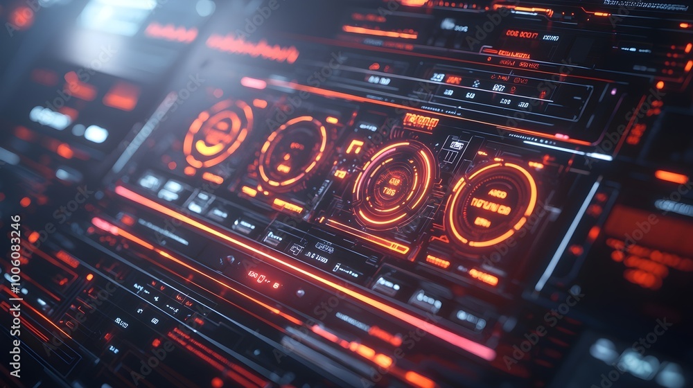 Futuristic Technology Interface Futuristic Technology Interface
