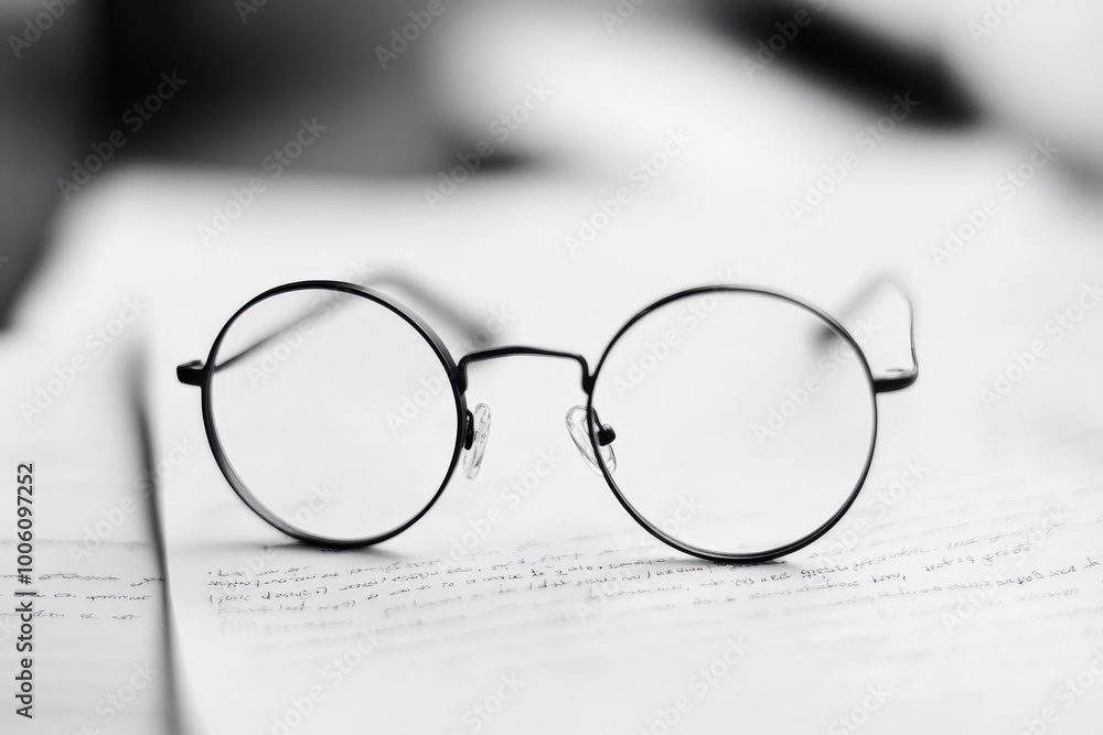 Eyeglass Prescription. Doctor's Copy of RX Script for Myopia and Improved Eyesight Eyeglass Prescription. Doctor's Copy of RX Script for Myopia and Improved Eyesight