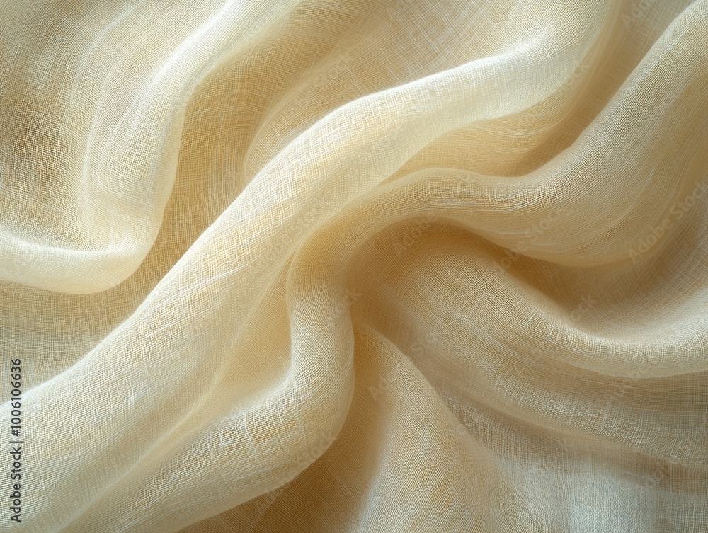 Cream Linen Fabric Texture: Soft, Smooth, and Delicate Cream Linen Fabric Texture: Soft, Smooth, and Delicate