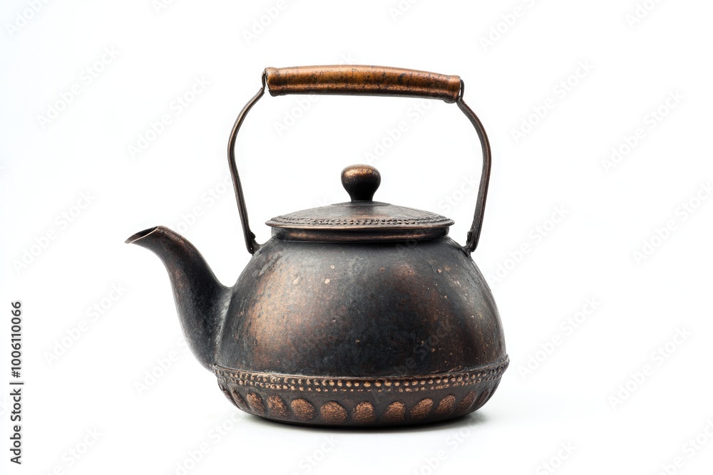 Teapot with wooden handle Teapot with wooden handle