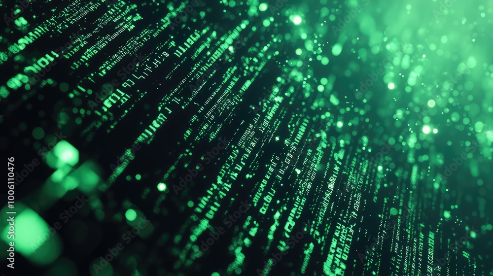 Abstract digital code in neon green and black, with random numbers cascading across the screen, creating a futuristic, tech-inspired look. Abstract digital code in neon green and black, with random numbers cascading across the screen, creating a futuristic, tech-inspired look.