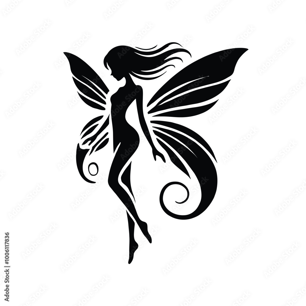Obraz premium Fairy Silhouette