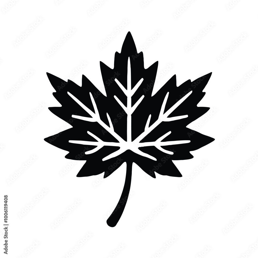 Maple Leaf Silhouette Maple Leaf Silhouette