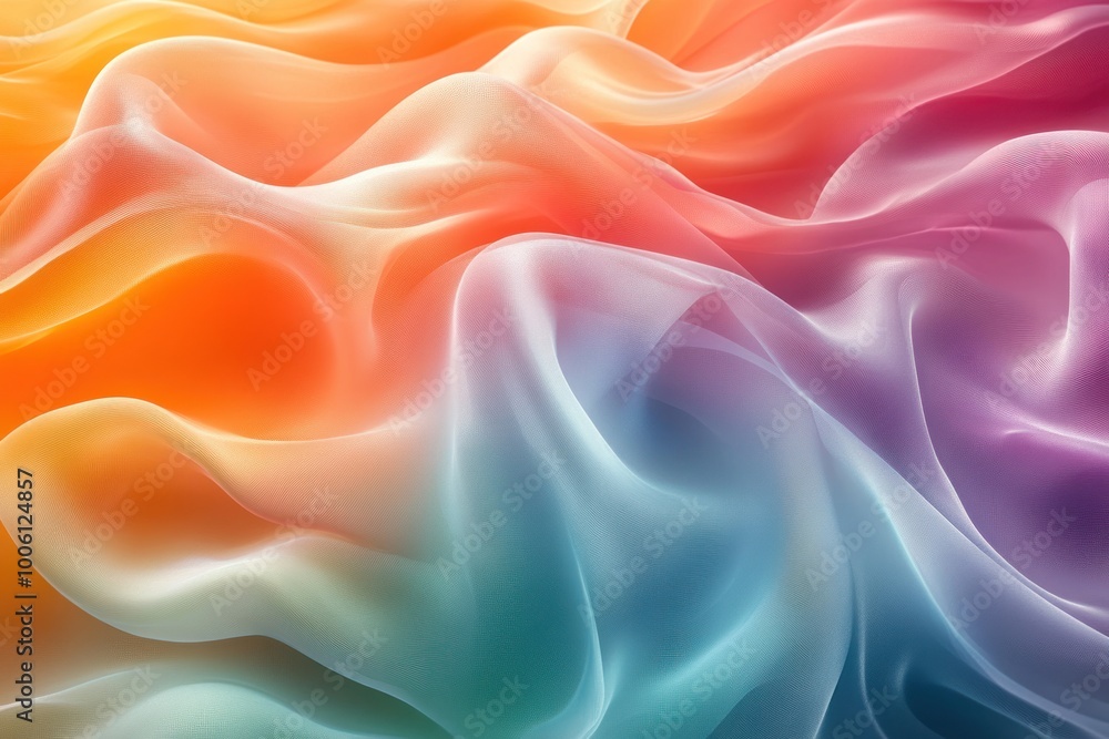 Fototapeta premium Abstract Colorful Fabric