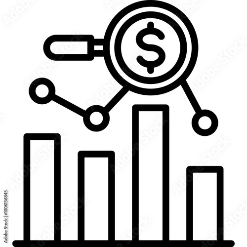 Stock Valuation Icon