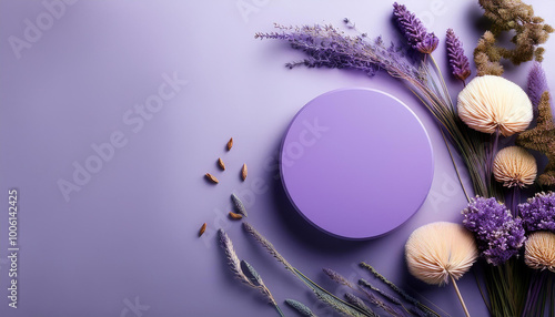 A podium for product display, food, cosmetics.