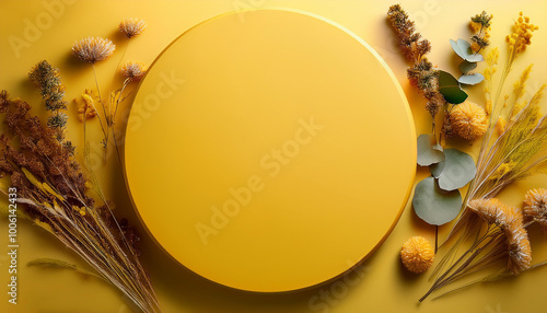 A podium for product display, food, cosmetics.