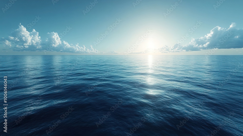 Fototapeta premium Ocean Horizon Sunset