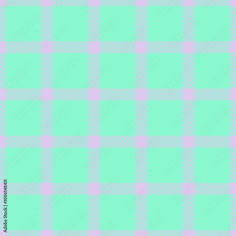 50s plaid textile fabric, home tartan background check. Tailor vector texture pattern seamless in light and mint colors. 50s plaid textile fabric, home tartan background check. Tailor vector texture pattern seamless in light and mint colors.