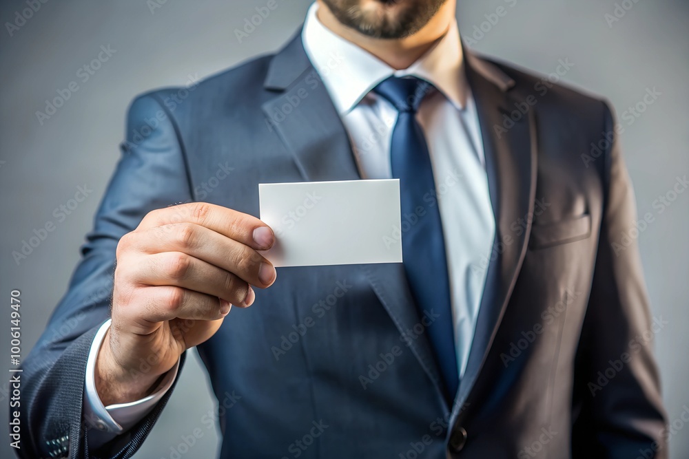 Business card , businessman hand showing blank white business card closeup, Businessman holding a blank business. business card blank white card, Show Business card , businessman hand showing blank white business card closeup, Businessman holding a blank business. business card blank white card, Show