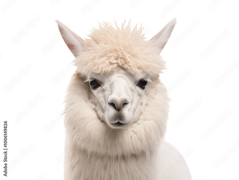 a close up of a white llama a close up of a white llama
