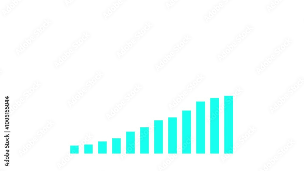 The statistical curve rises. Animation illustration of rising statistical curve with business profit sign. The statistical curve rises. Animation illustration of rising statistical curve with business profit sign.