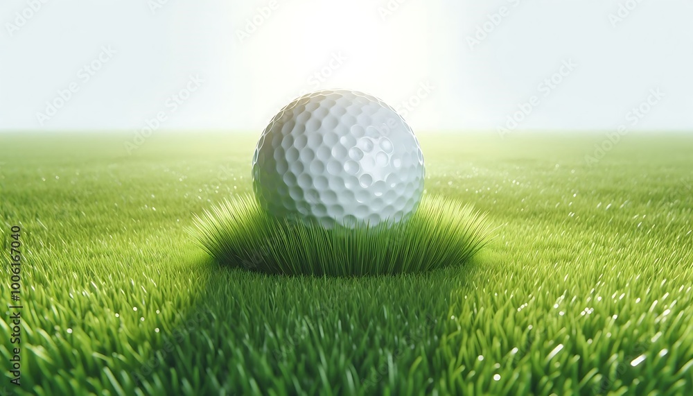 Obraz premium golf ball on grass 