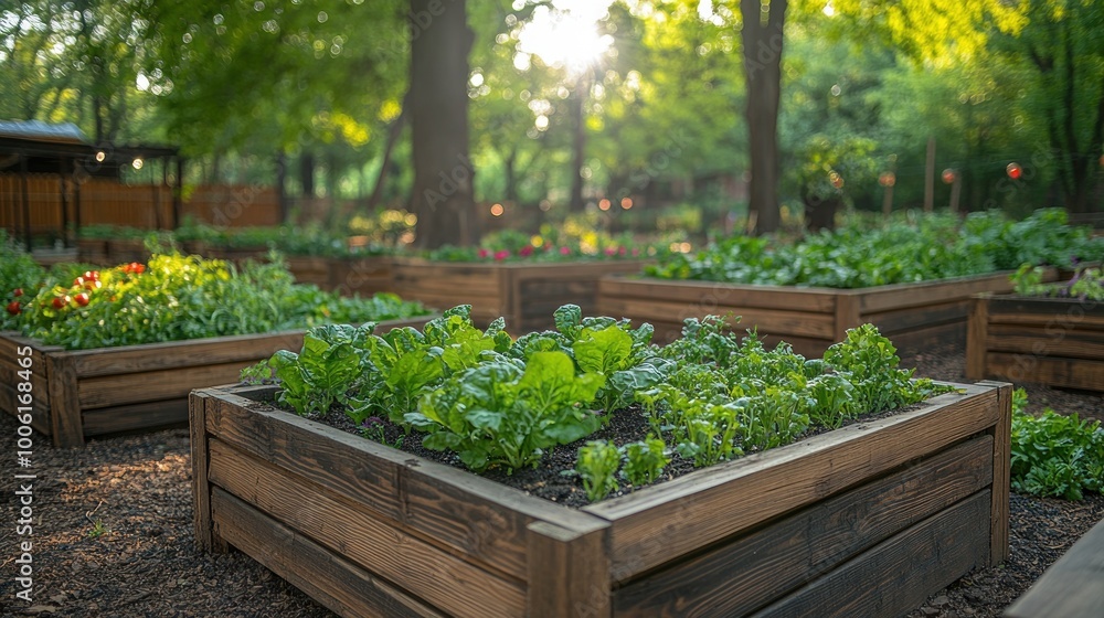 Community Garden in the Sunlight Community Garden in the Sunlight