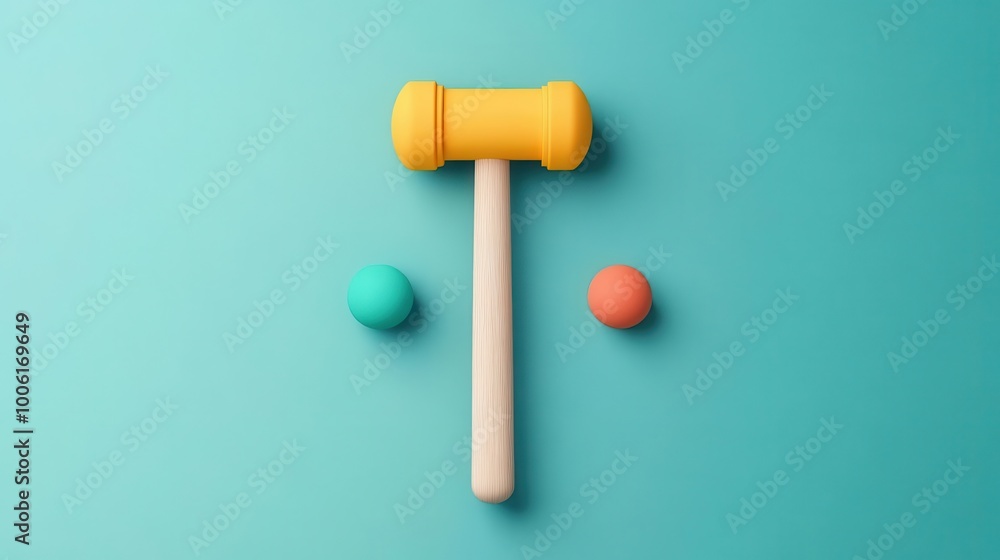 A colorful gavel on a teal background, symbolizing justice and law. Ideal for legal, judicial, or educational purposes. A colorful gavel on a teal background, symbolizing justice and law. Ideal for legal, judicial, or educational purposes.