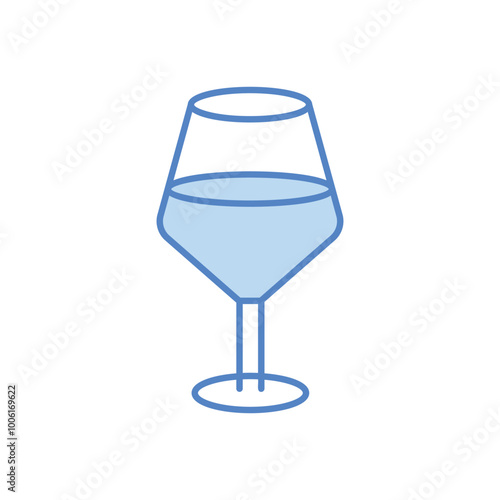 Wine Glass vector icon