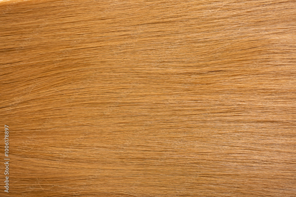 Red hair close-up as a background. Women's long orange hair. Beautifully styled wavy shiny curls. Hair coloring bright shades. Hairdressing procedures, extension. Red hair close-up as a background. Women's long orange hair. Beautifully styled wavy shiny curls. Hair coloring bright shades. Hairdressing procedures, extension.