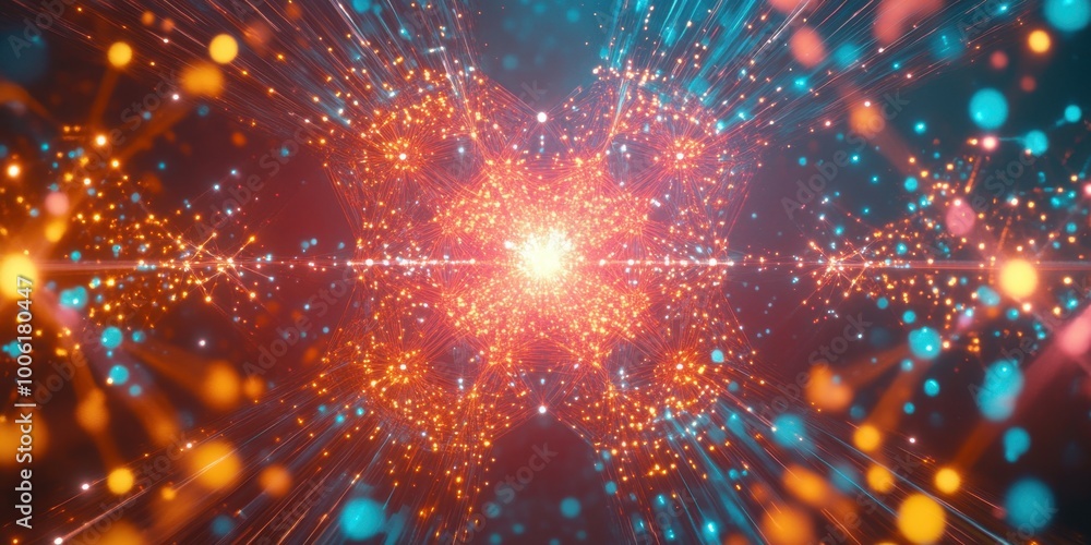 a bright explosion of light and sparks a bright explosion of light and sparks