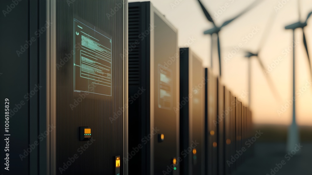 Data Center Wind Turbine Energy Data Center Wind Turbine Energy