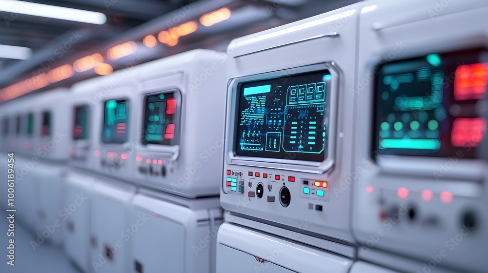 Futuristic Control Panel Futuristic Control Panel