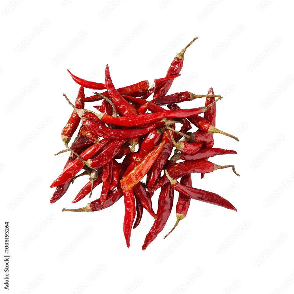 Pile of Dried Red Chili Peppers Pile of Dried Red Chili Peppers
