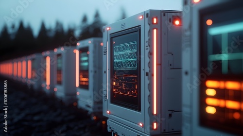 Futuristic Server Farm