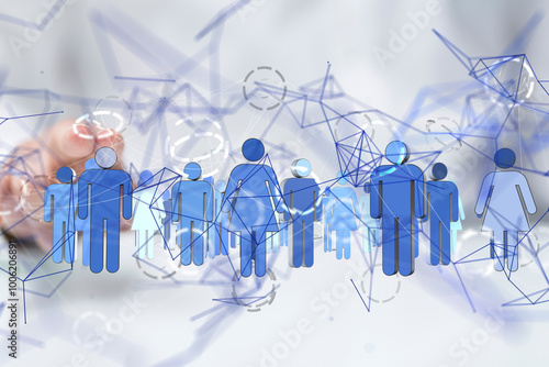 people network structure HR...