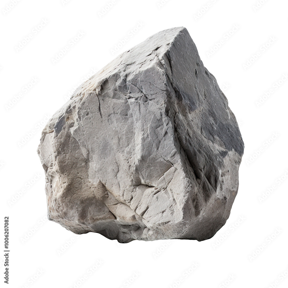 Andesite stone isolated on transparent background Andesite stone isolated on transparent background