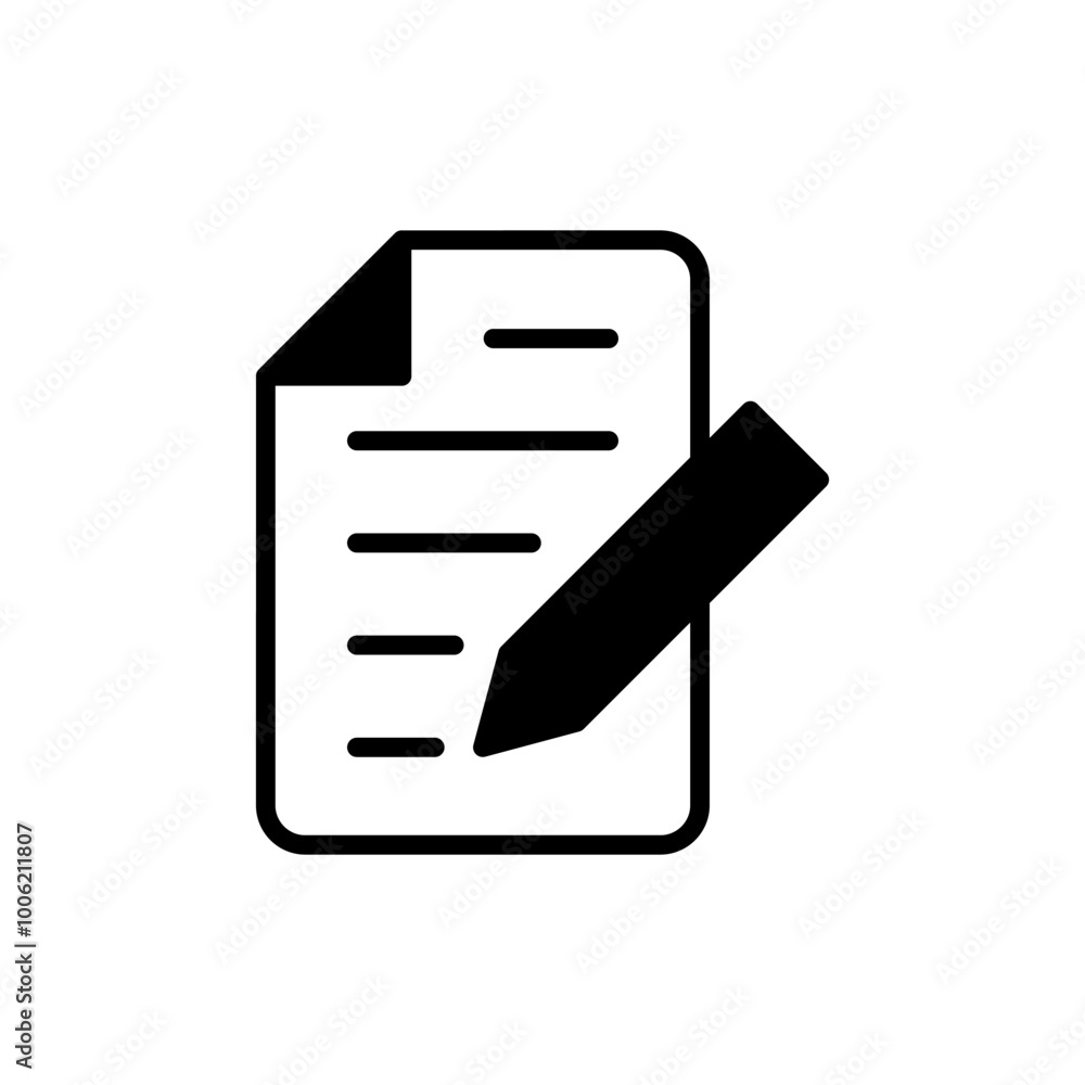 Note icon vector. notepad sign and symbol Note icon vector. notepad sign and symbol