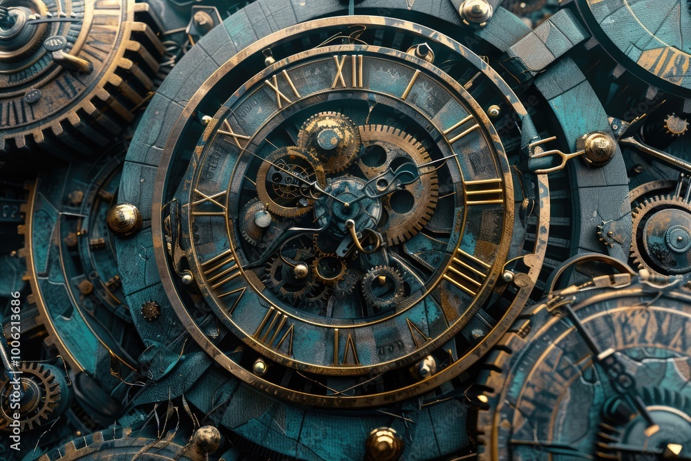 Obraz premium astronomical clock