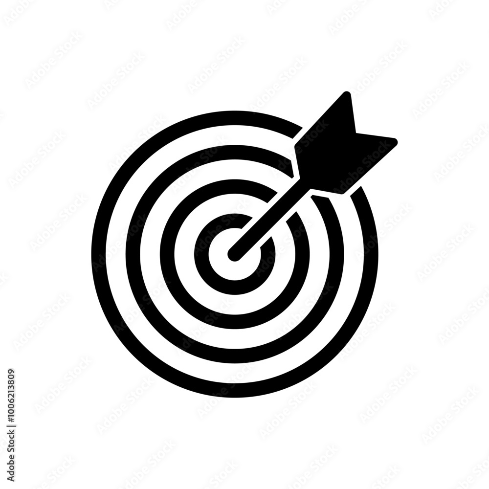 Target icon vector. goal icon vector. target marketing sign and symbol Target icon vector. goal icon vector. target marketing sign and symbol