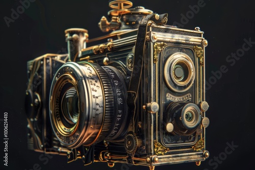 vintage photo camera